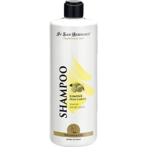 Champú Iv San Bernard de limón para perros de pelo corto 500 ml  Oferta exclusiva