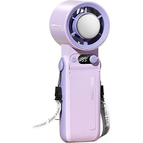 À main ventilateur refroidissement rechargeable 6000 mah pliable puissant winds mini turbo ventilateurs 199 vitesses B (1/5)