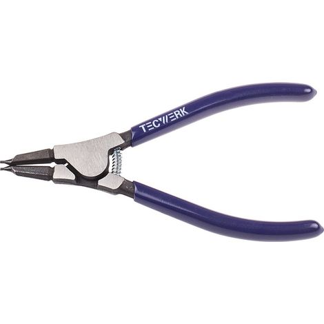 Pince à circlips A 0 pour arbres D.3-10mm polie TECWERK (1/3)