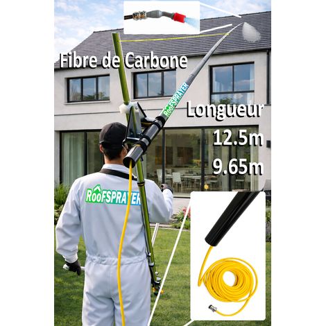 Potence de pulvérisation portable 12,5 m – Toiture & façade