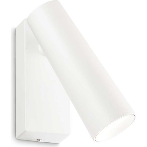 Ideal Lux PIPE An der Wand verstellbares Leselicht Weiß 3000K