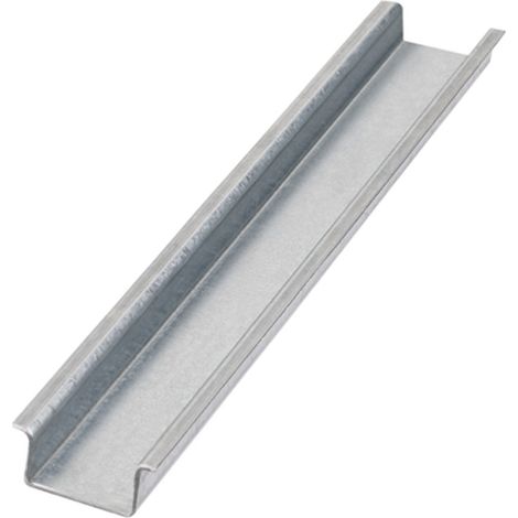 GL-O - GUIDA OMEGA LISCIA ZINCATA 35X7,5X1,0 (10 pz.)