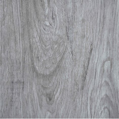 vidaXL Flooring Planks 55 pcs Light Grey 5.11 m² PVC