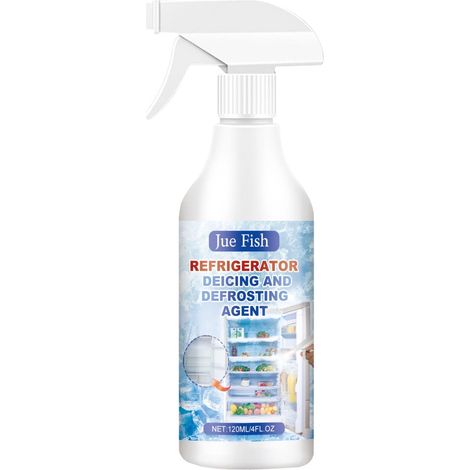Dégivreur Pour Congélateur - Spray Déglaçant Rapide - Pour Réfrigérateur Et Vitres - 120 ml (1/5)