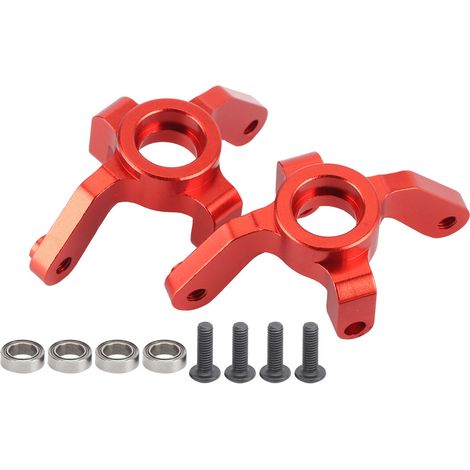 Bras de direction et porte-moyeu pour voiture télécommandée REDCAT 1/10 XTE, pièce de rechange en métal, kit de suspension avant (1/5)