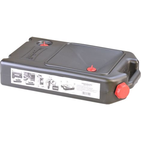 Bidón  de cambio  de aceite  8l  negro  HDPE  L300xB130xH500mm  HÜNERSDORFF (1/4)