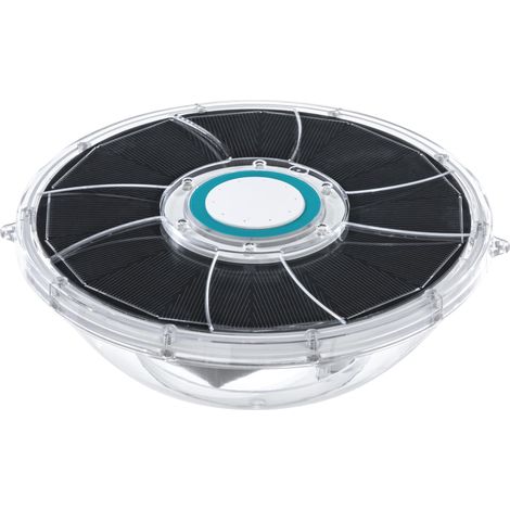 Fontaine de Piscine à LED Solaire FloatBright - 19,5 cm x 18,2 cm x 6,8 cm - Blanc (1/5)