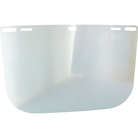 Visière De Rechange En Plastique Polycarbonate. H De Visière: 190mm. Norme En166 B. Se Monte Sur Notre 9102127.