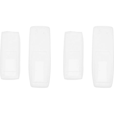 Lot de 4 housses de protection en silicone pour télécommande TV-16x5.5cm-White (1/4)