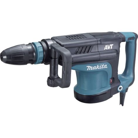 Makita – Burineur SDS-Max 1510 W HM1213C – 18,6 Joules – Moteur anti-vibration AVT – Pour béton armé et chantiers humides
