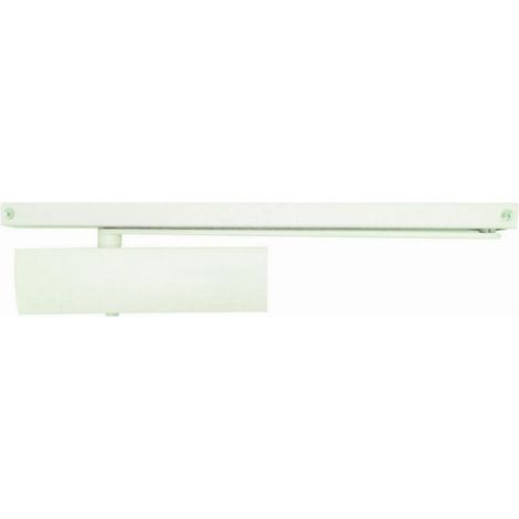 Türschließer TS Wood GEZE - Force 3 fix - elliptische Zahnstange - Weiß - 131188