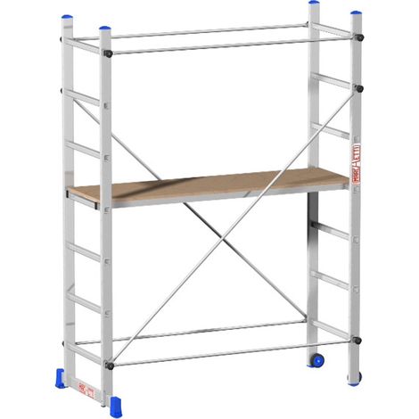 TRABATTELLO ALLUMINIO SUPERMINIO 80X158XH210 CM- 1,0 pz