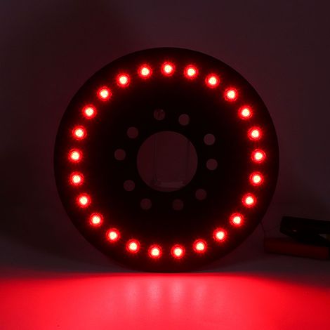 Automatische Bremsleuchte für Reserverad mit 25 LEDs, passend für Jeep Wrangler JK & JL 2007-2018 (1/5)