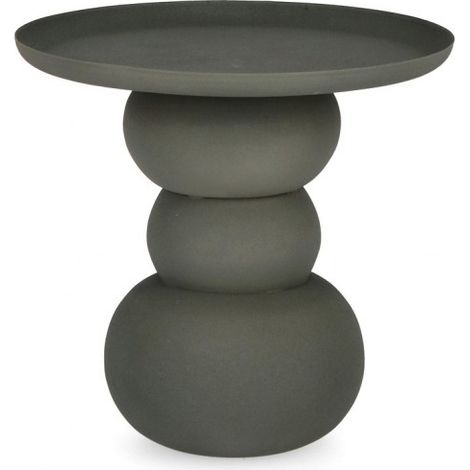 Tavolino alpa con varie tonalità di colore e misure in acciaio -ø 36 a - h 34 cm / Verde (1/5)