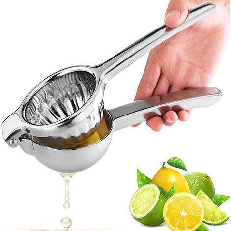 Presse Agrumes - En Acier Inoxydable - Pour Citrons Et Citrons Verts - Usage Domestique - 1 Pièce (1/3)