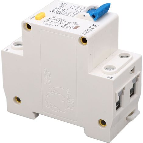 Disjoncteur différentiel 230V 20A Type A, Rail DIN 1P, Protection de fuite à courant résiduel (1/5)