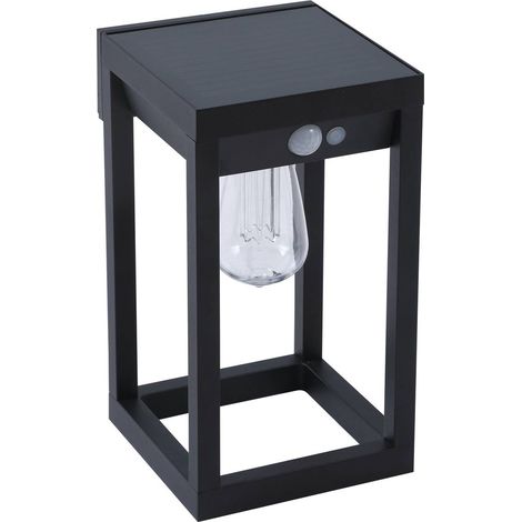 Lindby LED 'Enea' in Nero da Alluminio