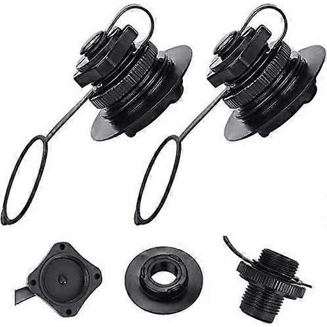 Valves de gonflage spirales avec bouchon universel Valve de gonflage unidirectionnelle Pièce de rechange Accessoire pour annexe Infl (1/5)