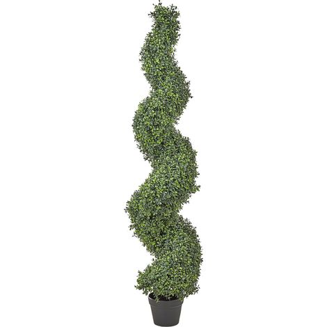 Kunstpflanze BUXUS SPIRAL TREE 158 cm Grün