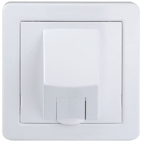 Alréa komplette Aufputz-RJ45-Steckdose, SCHNEIDER ELECTRIC, weiß SCHNEIDER ELECTRIC