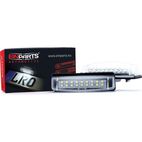 Luci targa a LED 6000K bianco freddo 12V CANBUS per Toyota, Lexus, Mitsubishi (1/4)