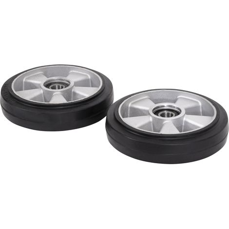 STIER Lenkräder-Set, für Hubwagen, aus Gummi für optimale Haftung, einfacher Radwechsel (1/4)