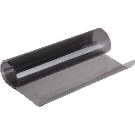 Film vinyle teinté autocollant 30 x 120 cm pour phares, feux arrière et antibrouillards (noir clair)