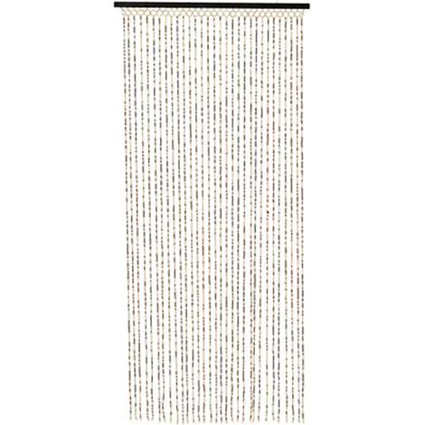Rideau en bambou marron 90 cm x 200 cm pour porte