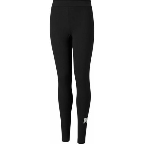 Leggings Puma Essential Logo para niña, color negro, modelo 58703501, talla 164. (1/3)