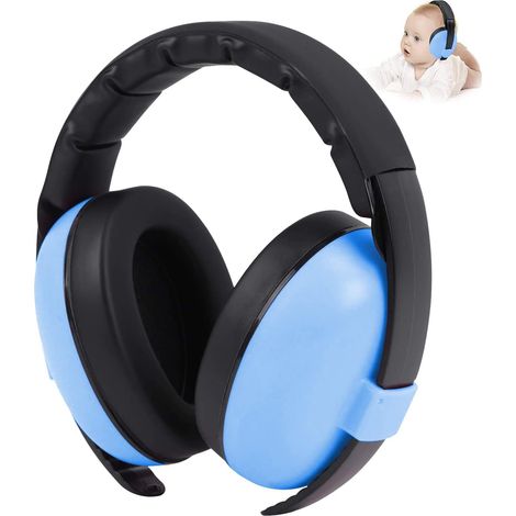 Casque Anti-bruit Réglable pour Bébé 0-3 Ans - Protection Auditif pour Feu d'artifice, Concert, Cinéma, Taille Unique Adaptable (1/5)