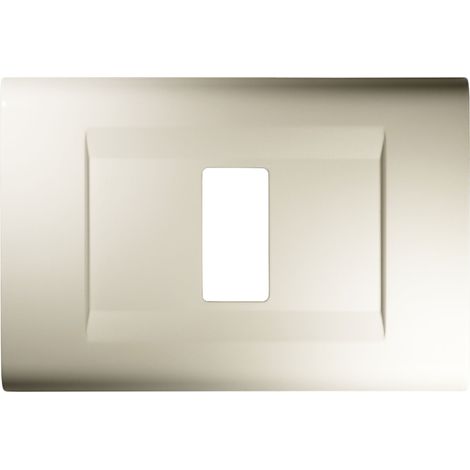 Feb Elettrica PLACCA CLICK  col. Bianco 1 posto