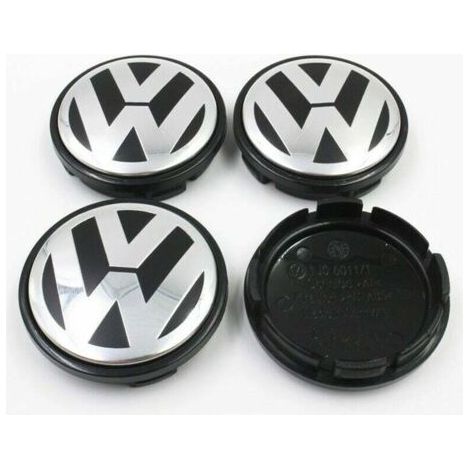 4 Originale Nabenkappen für Aluminiumfelgen, 65mm