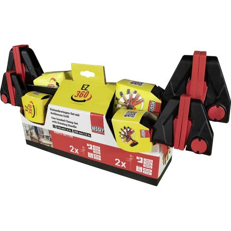 Bessey EZ360M-EZ360-SET Morsetti di fissaggio