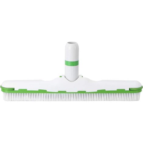 Brosse de nettoyage de piscine Accessoires de nettoyage de piscine Brosse de piscine à roulettes de 45 cm Brosse de fond de piscine Brosse de paroi de piscine (1/5)
