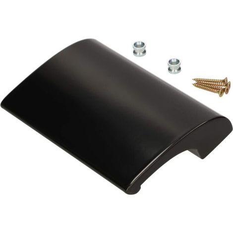 Poignée de porte de balcon en aluminium noir - Poignée de porte de terrasse de luxe - Poignée universelle (1/5)