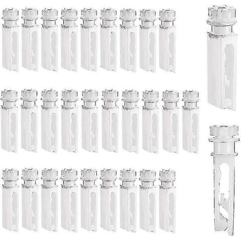 Tiges blanches pour stores verticaux (lot de 30) pour la réparation de stores verticaux (1/4)