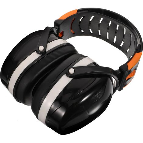 Casque pour Bruit Ergonomique Technologie Antibruit Blanc et Design Léger , Réglable Confortablement Dormir et Étudier (1/5)