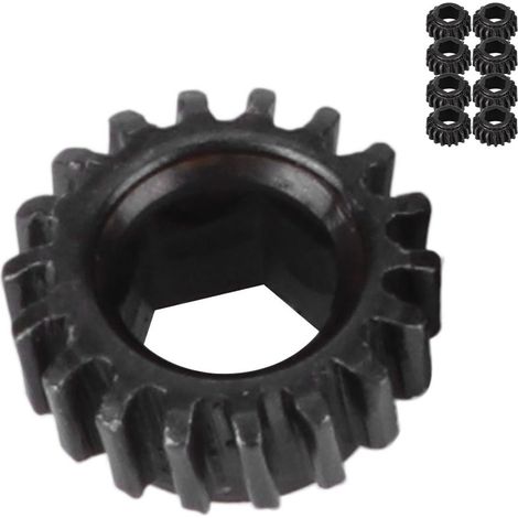 Engrenages de Guitare Hexagonaux, Clés de Réglage pour Guitare et Basse (Noir, 9 Pièces) (1/5)