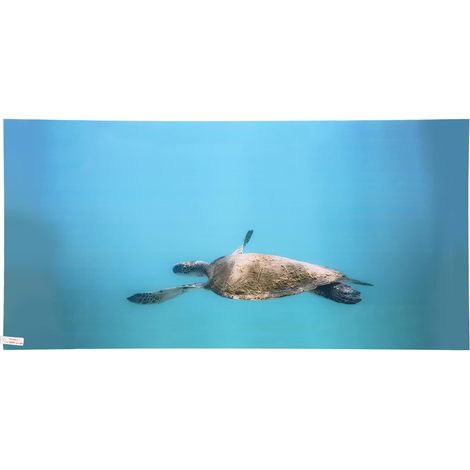 Décor De Fond D'aquarium, PVC Auto-adhésif Effet 3D Décoration D'aquarium Affiche Papier De Fond D'aquarium(61 x 30cm) (1/5)