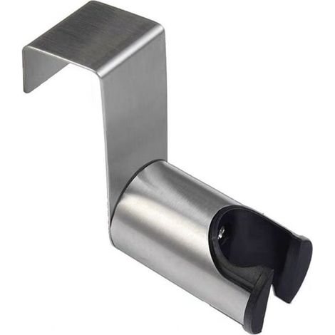 Support Mural En Acier Inoxydable Pour Pommeau De Douche Base Fixation Douchette Wc Bidet Support Douchette Toilette Compatible Salle De Bain Installation Murale Facile (1/5)