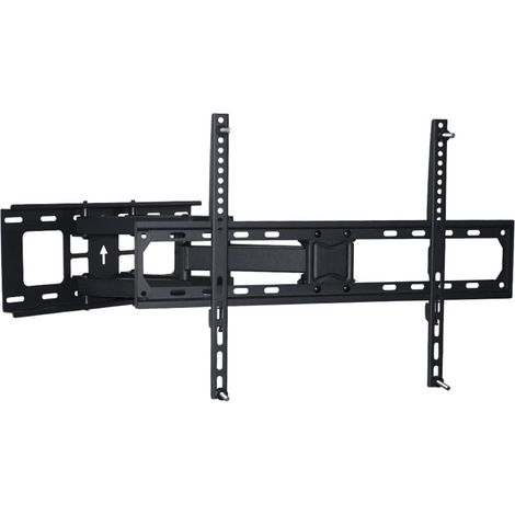 Supporto TV da parete da 37 a 70 pollici, carico max 40Kg, staffa con braccio girevole Inclinabile e allungabile, base TV universale, VESA da 200x200m (1/5)