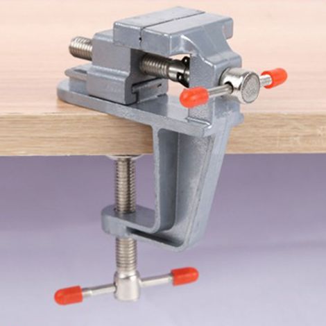 Petit étau d'établi, outil de serrage miniature en métal pour le travail du bois, épaisseur de serrage de 35 mm (1/5)