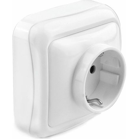 Multiprise Schuko 16 A, modèle 80, idéale pour fournir plusieurs points d'alimentation dans différents espaces, parfaite pour vos besoins électriques.