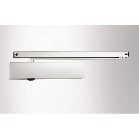 GEZE Türschließer TS 5000 L Set mit Gleitschiene, Aluminium, silber (1/3)