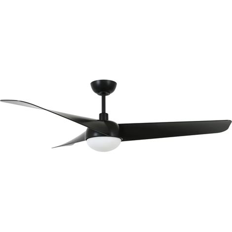 DC Ceiling Fan Osprey Black with LED & Remote (1/2)