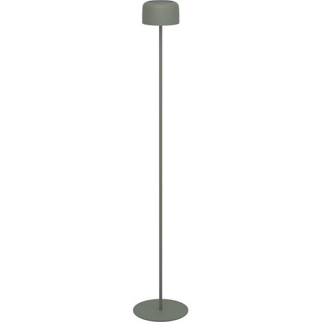 Lampada Ricaricabile Moderna Roccanova-L Acciaio Verde Led 2,8W 270Lm Ip44 (1/2)