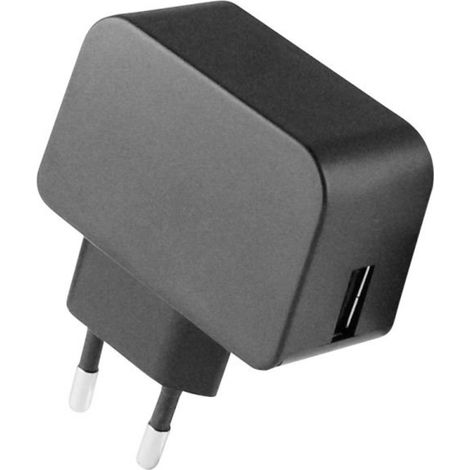 HN Power HNP18-USBV2 USB Ladegerät 15 W 1x USB-A  Schwarz Innenbereich