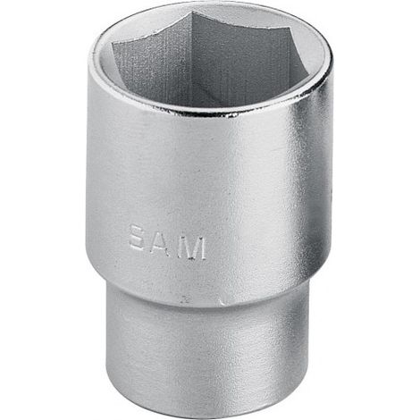 Douille SAM, 6 pans, entraînement Hexagonal 1" ( Prix pour 1 ) (1/2)