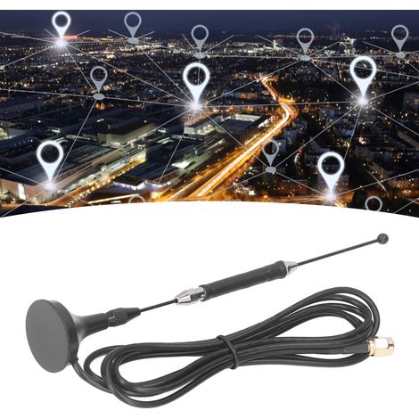 Antenne magnétique 4G, antenne extérieure omnidirectionnelle à gain élevé, module 4G, petite antenne à ventouse, antenne 4G pleine bande, connecteur SMA 10 dB1 à broches internes (1/5)