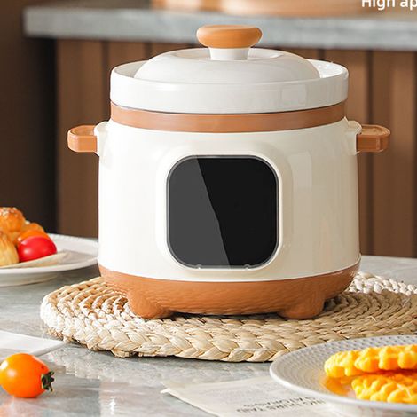 Autocuiseur Électrique en Céramique 1.8L SmartCook 235W Réservation 24H Blanc Automatique Multi-Fonctions (1/4)